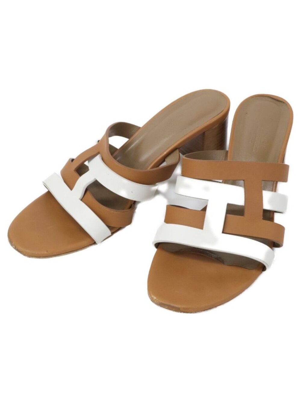 Hermes Amica Leather Sandals